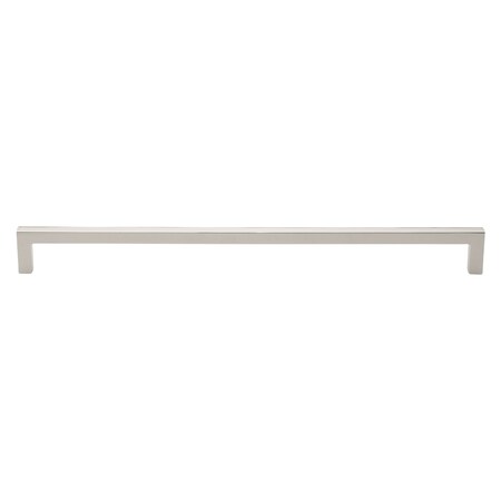 Gliderite Hardware 12-5/8 in. Center to Center Solid Square Bar Pull Polished Chrome 21683-320-PC-1